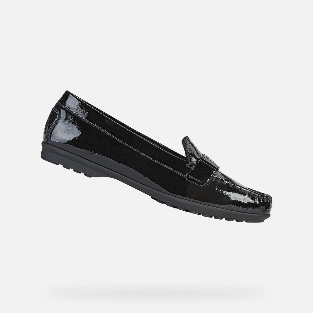 Geox Bayan Loafers Siyah - Elidia - UNE-273950